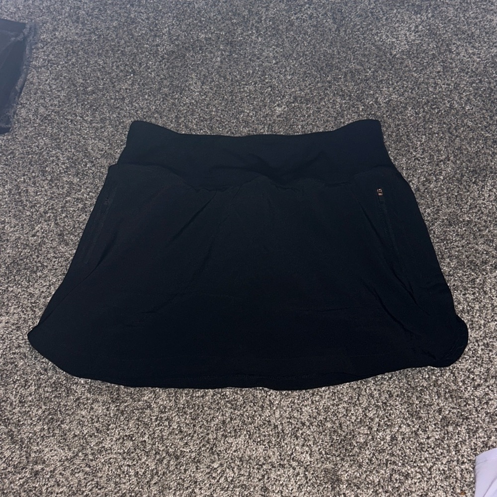 Black Women's Active Skort - Classic A-Line